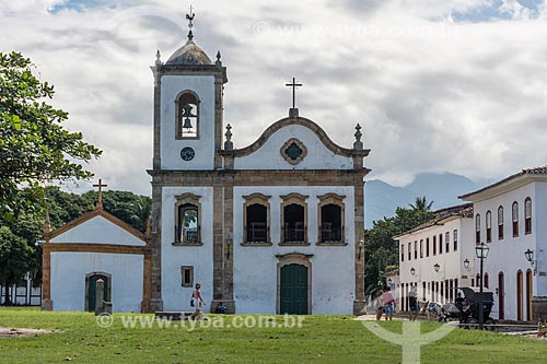  Facade of the Santa Rita de Cassia Church (1722)  - Paraty city - Rio de Janeiro state (RJ) - Brazil