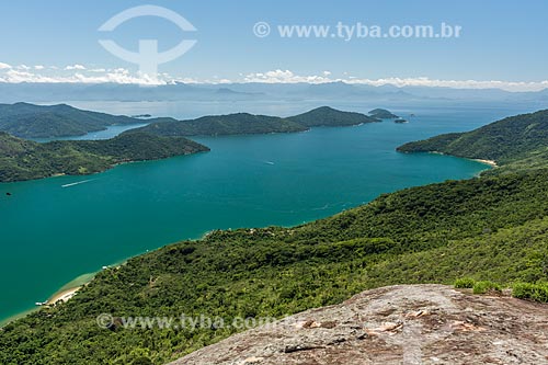  View of Saco do Mamangua from Sugarloaf Peak - also known as Mamangua Peak  - Paraty city - Rio de Janeiro state (RJ) - Brazil