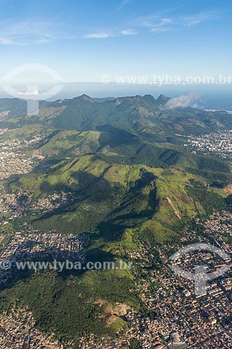  Aerial photo of the Tijuca National Park  - Rio de Janeiro city - Rio de Janeiro state (RJ) - Brazil