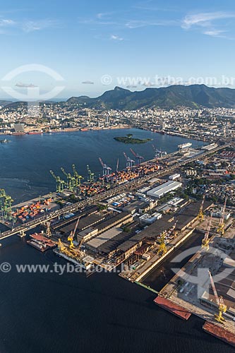  Aerial photo of the Rio de Janeiro Port  - Rio de Janeiro city - Rio de Janeiro state (RJ) - Brazil