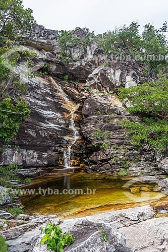  Abismo Waterfall (Abyss Waterfall) - Chapada dos Veadeiros National Park  - Alto Paraiso de Goias city - Goias state (GO) - Brazil