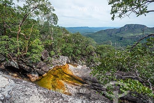  Abismo Waterfall (Abyss Waterfall) - Chapada dos Veadeiros National Park  - Alto Paraiso de Goias city - Goias state (GO) - Brazil