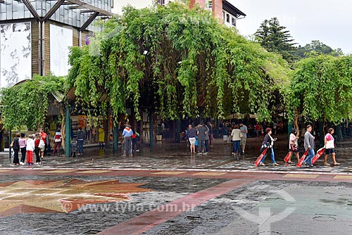  Entrance of Madre Veronica Street - also known as Covered street  - Gramado city - Rio Grande do Sul state (RS) - Brazil