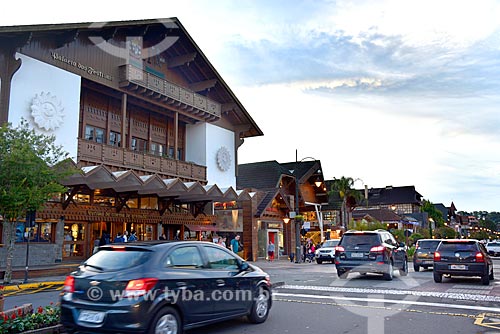  Facade of the Palace of Festivals - place to exhibition of films participating in the Gramado Film Festival  - Gramado city - Rio Grande do Sul state (RS) - Brazil