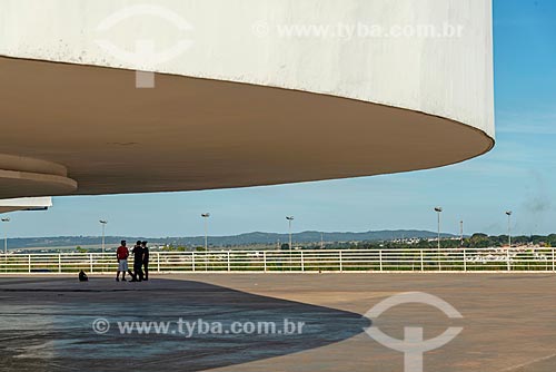  Detail of the Contemporary Art Museum (2006) - part of the Oscar Niemeyer Cultural Center  - Goiania city - Goias state (GO) - Brazil