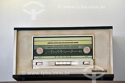  Detail of old radio - Teleuniao  - Brazil