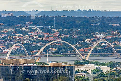  View of the Juscelino Kubitschek Bridge (2002)  - Brasilia city - Distrito Federal (Federal District) (DF) - Brazil