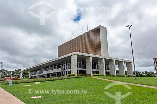  Facade of the Buriti Palace (1969)  - Brasilia city - Distrito Federal (Federal District) (DF) - Brazil
