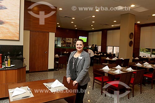  Refugee Venezuelan working legally in hotel in Brazil  - Manaus city - Amazonas state (AM) - Brazil