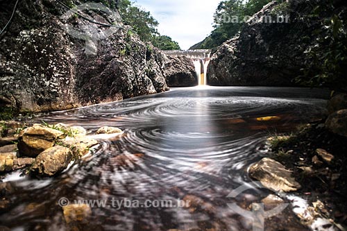  Waterfall - Diamantina Plateau  - Jacobina city - Bahia state (BA) - Brazil