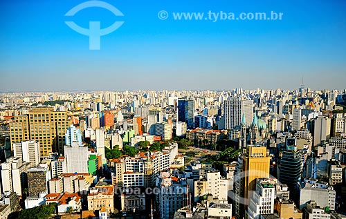  General view of the buildings from the city center of Sao Paulo  - Sao Paulo city - Sao Paulo state (SP) - Brazil