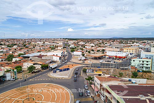  Picture taken with drone of the Salgueiro city  - Salgueiro city - Pernambuco state (PE) - Brazil