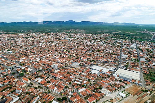  Picture taken with drone of the Serra Talhada city  - Serra Talhada city - Pernambuco state (PE) - Brazil