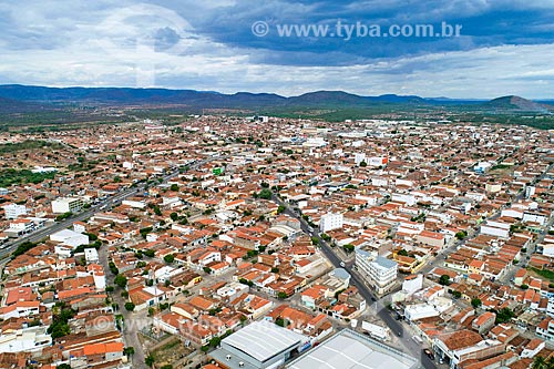  Picture taken with drone of the Serra Talhada city  - Serra Talhada city - Pernambuco state (PE) - Brazil