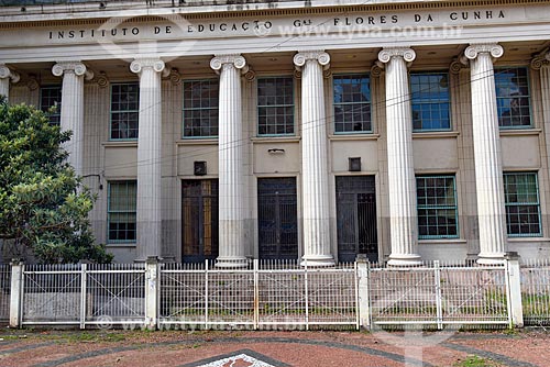  Facade of the General Flores da Cunha Education Institute (1936)  - Porto Alegre city - Rio Grande do Sul state (RS) - Brazil
