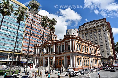  Facade of the Municipal Palace of Porto Alegre (1901)  - Porto Alegre city - Rio Grande do Sul state (RS) - Brazil