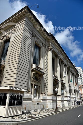  Facade of the Piratini Palace (1921) - headquarters of the State Government  - Porto Alegre city - Rio Grande do Sul state (RS) - Brazil