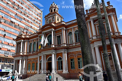  Facade of the Municipal Palace of Porto Alegre (1901)  - Porto Alegre city - Rio Grande do Sul state (RS) - Brazil