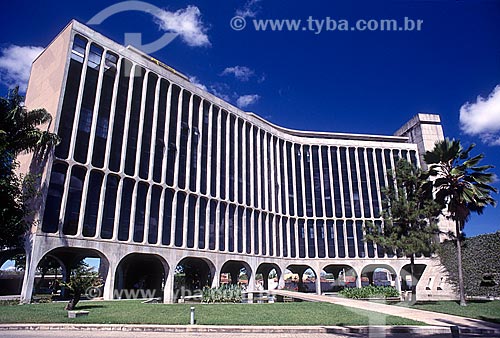  Facade of the Headquarters of National Confederation of Industry (CNI)  - Campina Grande city - Paraiba state (PB) - Brazil