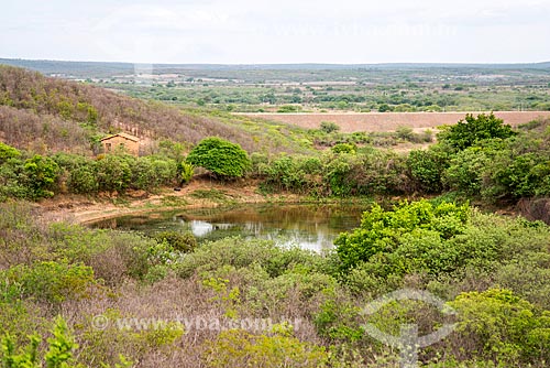  Small dam - Penaforte city rural zone  - Penaforte city - Ceara state (CE) - Brazil