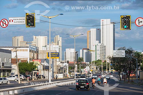  View of snippet of the Padre Cicero Avenue  - Juazeiro do Norte city - Ceara state (CE) - Brazil
