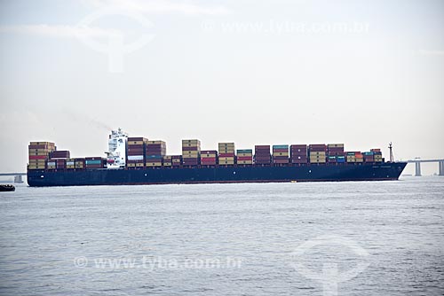  Cargo ship - Guanabara Bay  - Rio de Janeiro city - Rio de Janeiro state (RJ) - Brazil