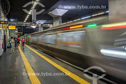  Subway - Largo do Machado Station of Rio Subway  - Rio de Janeiro city - Rio de Janeiro state (RJ) - Brazil