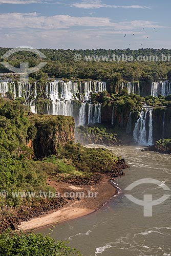  View of the Iguassu Waterfalls - Iguassu National Park  - Foz do Iguacu city - Parana state (PR) - Brazil