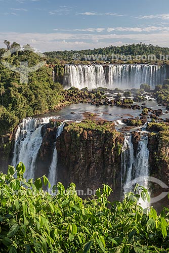  View of the Iguassu Waterfalls - Iguassu National Park  - Foz do Iguacu city - Parana state (PR) - Brazil