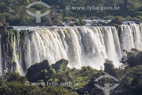  View of the Iguassu Waterfalls - Iguassu National Park  - Foz do Iguacu city - Parana state (PR) - Brazil