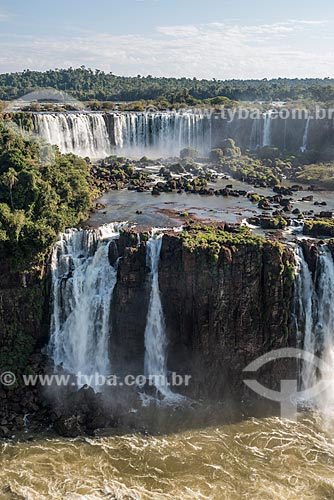  View of the Iguassu Waterfalls - Iguassu National Park  - Foz do Iguacu city - Parana state (PR) - Brazil