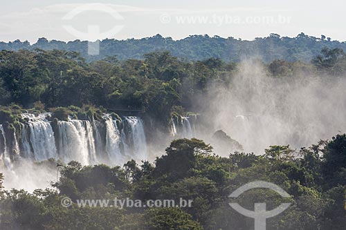  View of the Iguassu Waterfalls - Iguassu National Park  - Foz do Iguacu city - Parana state (PR) - Brazil