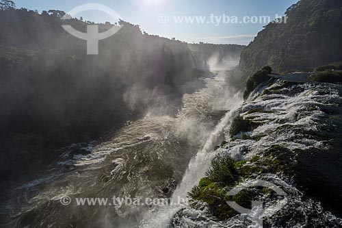  View of the Iguassu Waterfalls - Iguassu National Park  - Foz do Iguacu city - Parana state (PR) - Brazil