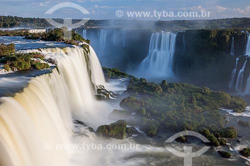  View of the Iguassu Waterfalls - Iguassu National Park  - Foz do Iguacu city - Parana state (PR) - Brazil