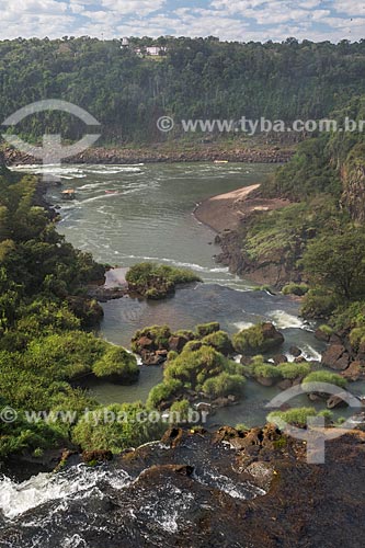  View of the Iguassu Waterfalls - Iguassu National Park  - Puerto Iguazu city - Misiones province - Argentina