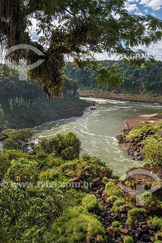  View of the Iguassu Waterfalls - Iguassu National Park  - Puerto Iguazu city - Misiones province - Argentina