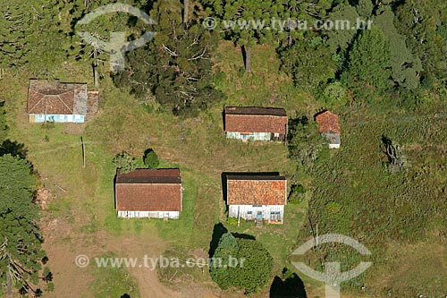  Aerial view of rural property  - Canela city - Rio Grande do Sul state (RS) - Brazil