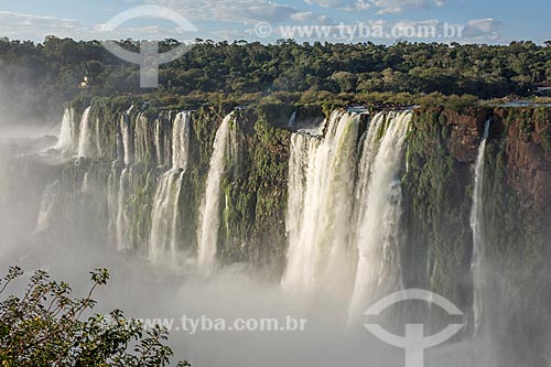  View of the Devils Throat waterfall - Iguassu National Park  - Foz do Iguacu city - Parana state (PR) - Brazil