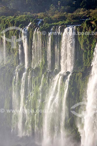  View of the Devils Throat waterfall - Iguassu National Park  - Foz do Iguacu city - Parana state (PR) - Brazil