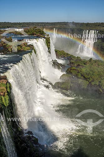  View of the Iguassu Waterfalls - Iguassu National Park  - Foz do Iguacu city - Parana state (PR) - Brazil