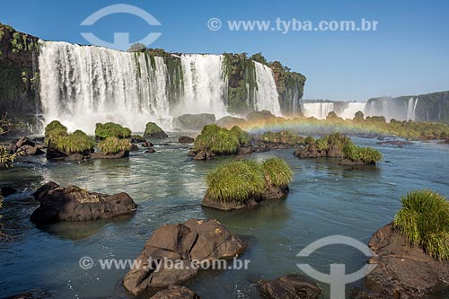  View of the Iguassu Waterfalls - Iguassu National Park  - Foz do Iguacu city - Parana state (PR) - Brazil