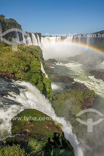  View of the Iguassu Waterfalls - Iguassu National Park  - Foz do Iguacu city - Parana state (PR) - Brazil