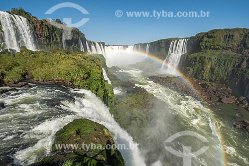  View of the Iguassu Waterfalls - Iguassu National Park  - Foz do Iguacu city - Parana state (PR) - Brazil