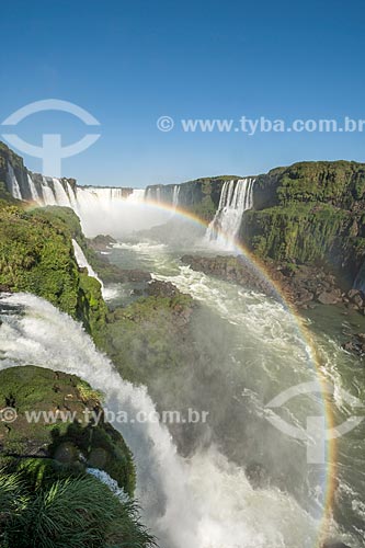  View of the Iguassu Waterfalls - Iguassu National Park  - Foz do Iguacu city - Parana state (PR) - Brazil