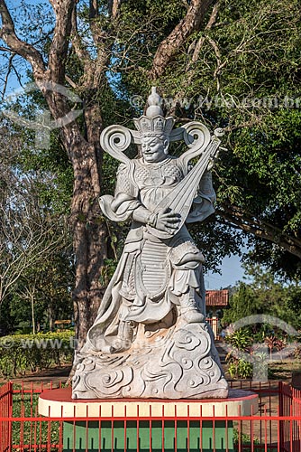  Detail of statue - Chen Tien Buddhist Center  - Foz do Iguacu city - Parana state (PR) - Brazil