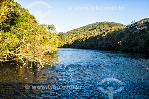  View of snippet of the Canoas River  - Urubici city - Santa Catarina state (SC) - Brazil