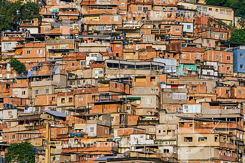  General view of the Cerro Cora Slum  - Rio de Janeiro city - Rio de Janeiro state (RJ) - Brazil