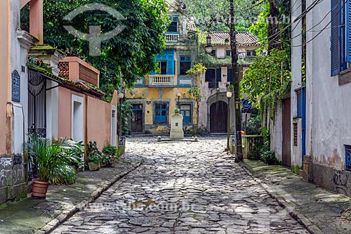  Abandoned historic houses - Largo of Boticario (Largo of Apothecary)  - Rio de Janeiro city - Rio de Janeiro state (RJ) - Brazil