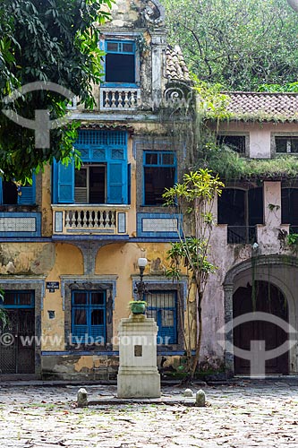  Abandoned historic houses - Largo of Boticario (Largo of Apothecary)  - Rio de Janeiro city - Rio de Janeiro state (RJ) - Brazil