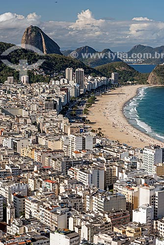  General view of Copacabana neighborhood from Cantagalo Hill  - Rio de Janeiro city - Rio de Janeiro state (RJ) - Brazil